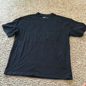 Abercrombie & Fitch Oversized Black T-Shirt